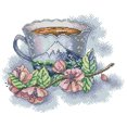 thumbnail image 1 of Hilo de algodón taza de té 14CT sello Kits de punto de cruz DIY bordado lienzo hecho a mano FLhrweasw Nuevo, 1 of 9