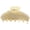 Buttercream, variant on Premium Acetate Hair Claw Clips for Women and Girls, 4 Inch Large Cute Jaw Clip for Thick or Thin Hair, No Snagging and a Secure Grip Hair Clamps(Brown)