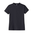 thumbnail image 4 of Women's Crew Neck Short Sleeve Tops Double Lined Slim Fit T Shirts Basic Tee Cloud Pro Collection, 4 of 5