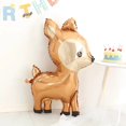 thumbnail image 4 of Globos de aluminio de animales para niños y adultos, decoraciones de fiesta de cumpleaños, suministros de jungla, conejo, erizo, ardilla, ciervo, Safari, 4 of 4