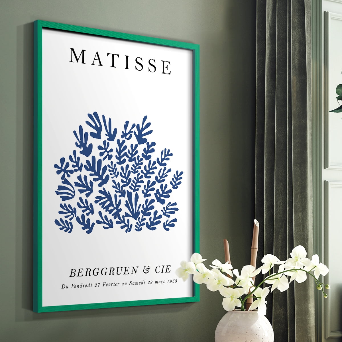 Matisse CCXCIX in Solid Wood 8 x 10 Framed Print