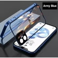thumbnail image 1 of Funda de teléfono de cristal de adsorción magnética de moda ZZMA para iPhone 13 12 11 Pro Max XS XR Mini 360 ° funda de protección completa Tan Jianjun unisex, 1 of 2