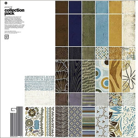 Granola Collection Pack, 18 Papers, Alpha & Element Stickers - 12" x 12"