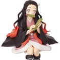 thumbnail image 4 of Nezuko Kamado Action Figure Eating Rice Balls Series Demon Figures Monster Slayer Ghost Slayer Collection Toys Car Desk Decor, 4 of 8