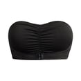 thumbnail image 6 of Comfortable Breathable Wireless Bra With Ruched Design For Everyday Wear Front Closure Style That Provides Lift And Support Women Bras plus Size Pack Women S Bras Women Sports Bra plus Size Athletic, 6 of 6