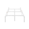thumbnail image 5 of Mainstays 12" Adjustable Metal Platform Bed Frame, White, Twin - King, 5 of 8