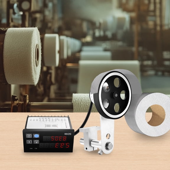 0-999999m Measuring Range Digital Length Meter Counter Mechanical Length Counter Single Measure Wheel Unit