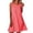 Z1_Red, variant on Summer Sun Dresses for Womens 2026 Plus Size Fashion Spring Sleeveless Round Neck Solid Color Loose Cotton and Linen Min Dress