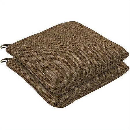 Breezeport Texture Brown Seat Pads 2-pack