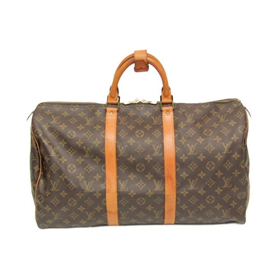 Pre-Owned Louis Vuitton Monogram Keepall 50 M41426 Women's Boston Bag Monogram (Good)