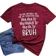 thumbnail image 2 of Viikei Women's Plus Size Short Sleeve Graphic with Funny Sarcastic T-Shirt, 2 of 3