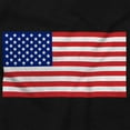 thumbnail image 2 of Classic American Flag USA Pride Plus Size Crewneck Graphic Tee Shirt Brisco Brands 4X, 2 of 6