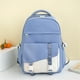 thumbnail image 4 of ¡Gran oferta! Mochila Poaug para oficina, manualidades y papelería. Bolsa de viaje con dibujos animados. Bolsa de regalo para estudiantes de nuevo semestre. Mochila morada para la vuelta al cole., 4 of 8