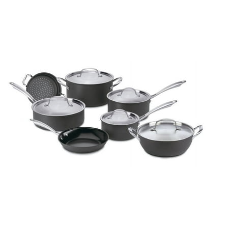 Cuisinart GreenGourmet 12-Piece Nonstick Hard Anodized Cookware Set