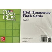 Open Court Reading Grade 3 Hi-Frequency Flash Cards Set 9780076704118 0076704114 - New