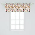 thumbnail image 2 of Ambesonne Dog Lover Window Valance, Bullterrier with Doberman, 54" X 18", Multicolor, 2 of 3