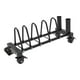 thumbnail image 5 of Organizador de soporte para barra y plato de barra, estante de almacenamiento portátil y resistente para equipos de gimnasio comerciales y domésticos. Ruedas giratorias S, 5 of 8