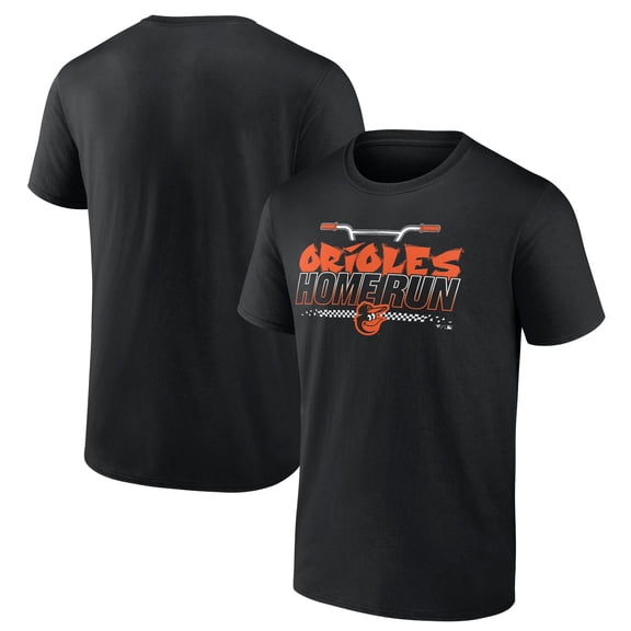 Men's  Black Baltimore Orioles  BMX T-Shirt