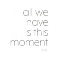 thumbnail image 2 of Ball, Susan 12x14 White Modern Wood Framed Museum Art Print Titled - This Moment, 2 of 4