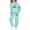 Mint Green*, variant on RUTAYY Girls 2 Piece Casual Set Leopard Cherry Graphic Hooded Sweatshirts Elastic Waist Jogger Pants Kids Daily Outfit Khaki
