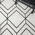 thumbnail image 6 of SAFAVIEH Adirondack Caitriona Geometric Squares Runner Rug, Ivory/Black, 2'6" x 6', 6 of 11