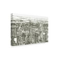thumbnail image 2 of Trademark Fine Art 'Skyline Sketch I' Canvas Art by Melissa Wang, 2 of 4