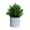 C, variant on Decorative Silk Flowers Artificial Potted Greenery for Desk Office Decor Fake Mini Plants Faux Table Plants for Home Decor Artificial Plant Decor for Window Sill Living Room Accent 18x12x12cm