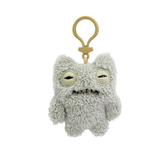 HIXOWIA Fuggler Key Ring Fugg Key Chain V2 Series, 5" cute Fugglers Key Rings Ugly Monster Plush Toy Dolls, Creative Pendants Ornaments, Birthday Christmas Gifts for Kids Adults, Munch Munch
