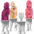 thumbnail image 2 of Indians Popsicle Molds (Set of 4) - Mess-Free Silicone Ice Pops with Reusable Sticks for Freezer Snacks / Dishwasher-Safe & BPA-Free, 2 of 5