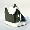 thumbnail image 5 of 2020 Christmas Decoration Glowing Small House Santa Doll Figurine Christmas Ornaments For Children Gift, 5 of 9