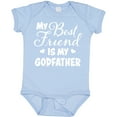thumbnail image 3 of Inktastic My Best Friend is My Godfather with Hearts Boys or Girls Baby Bodysuit, 3 of 5
