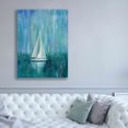 thumbnail image 5 of Epic Graffiti 'Sailboat Simplicity I' by Silvia Vassileva, Canvas Wall Art, 40"x54", 5 of 8