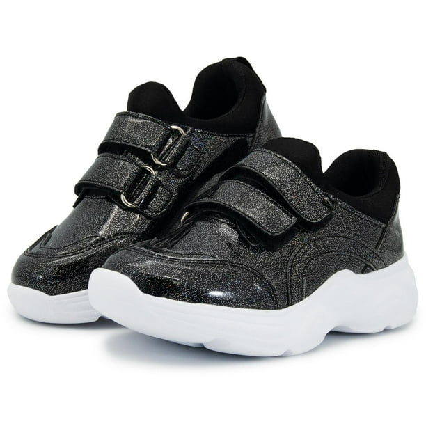 Tenis Tropicana Para Niña Casual Antiderrapante Negro 18-26 negro