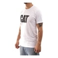 thumbnail image 4 of Playera Cat Hombre Caterpillar Casual Logo Blanco blanco S, 4 of 5