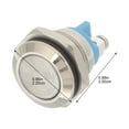 thumbnail image 2 of IFANLANDOR 2pcs Door Buzzer Button Gold Frame Classic Color Indoor Installation Hotel Use, 2 of 6