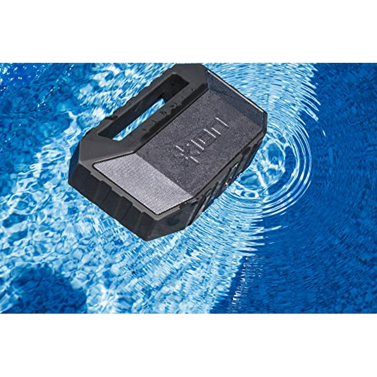 ION Audio Plunge Waterproof Stereo Boombox with Bluetooth Built in Microphone Rechargeable Battery 20W