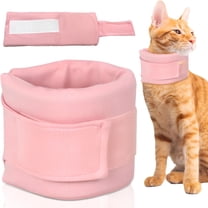 XIRQI Cat Cone Collar Soft, Adjustable Cat Recovery Collar to Stop Licking for Cats & Dogs