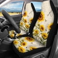 thumbnail image 3 of Pzuqiu Car Seat Cushion, Compatible with Automotive Seats Van Seats, Car Seat Covers for Sedans Truck Interior, Sunflowers, 3 of 10