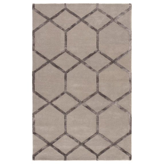 Jaipur Living Chicago Handmade Trellis Silver Gray Area Rug