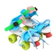 thumbnail image 5 of MAGIDEAL Adjustable Roller Skates for Kids Double Row Lightweight Comfortable Rollerskate Colorful Blue, 5 of 8