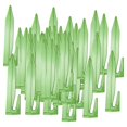 thumbnail image 2 of 50 piezas de grapas de alambre delimitador, clavos de tierra, clavijas para césped, grapas de alambre de pollo para patio Verde, 2 of 8