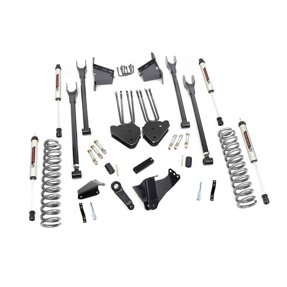 Rough Country 8" 4-Link Lift Kit w/V2 Shocks for 05-07 Ford Super Duty - 59170 Fits select: 2005-2007 FORD F250, 2005-2007 FORD F350