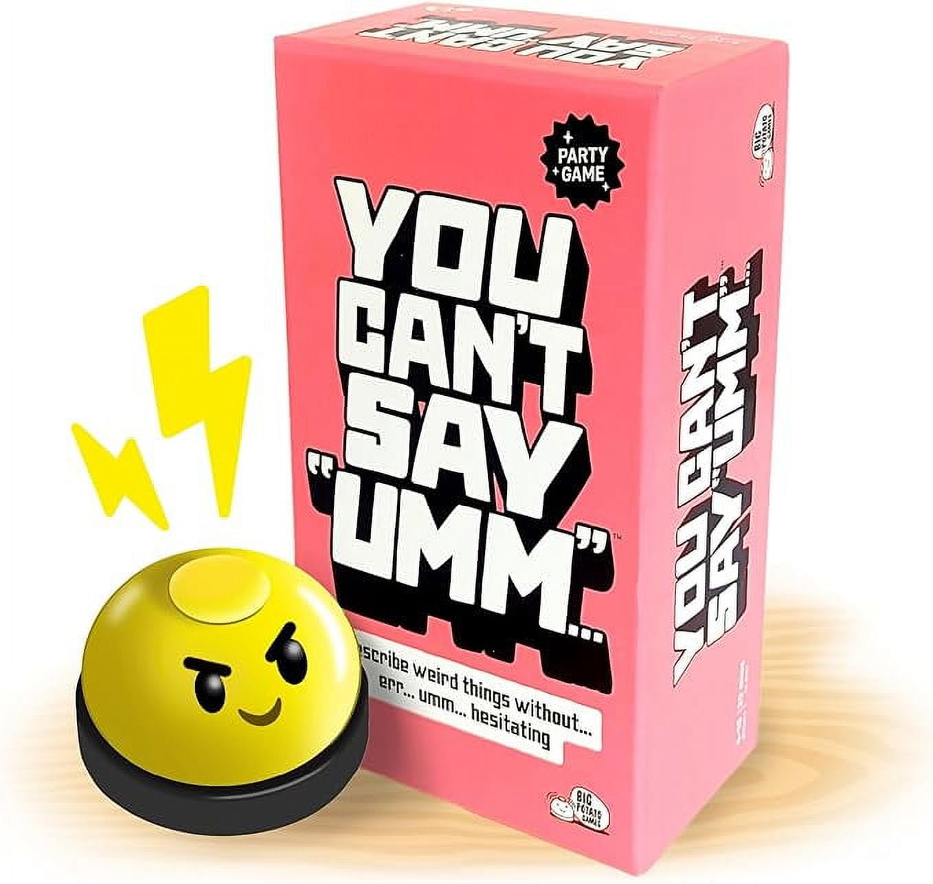 Big Potato Games You Cant Say Umm Board Game, Ages 10 and Up, 4+ Players