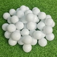 thumbnail image 2 of Plastic Golf Balls Practice, 100 Pack Hollow Plastic Golf Balls Indoor Outdoor Training, Golf Party Decorations, 2 of 8