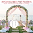 thumbnail image 4 of Enrejado de arco de jardín de metal Timcorr decoración arco de boda, 4 of 8