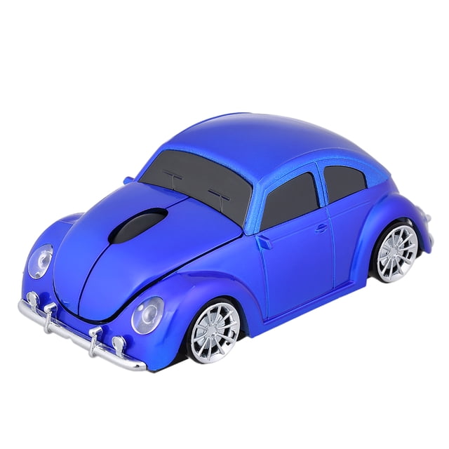 Mistaha 2.4G Wireless Car Mouse USB Computer Mice Car Shape 1000 DPI with LED Light