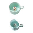 thumbnail image 1 of taza de café de dibujos animados,tazas de cerámica taza de café tazas mujeres dibujos animados lindo,animal dentro de la taza tazas lindas 3d taza de café panda,regalos kawaii con animal en, 1 of 9