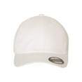 thumbnail image 2 of Flexfit Cotton Twill Dad's Cap - White - Small/Medium, 2 of 3