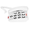 thumbnail image 4 of Big Button Fixed Telephone, One Touch Dial Super Loud Ringtones Domestic Big Button Landline Telephone Professionally Designed  for The Elderly, 4 of 7