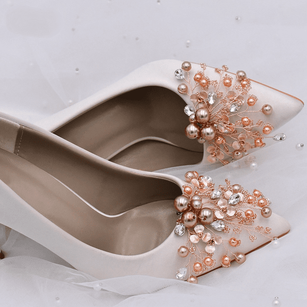 Bridal store shoe clips